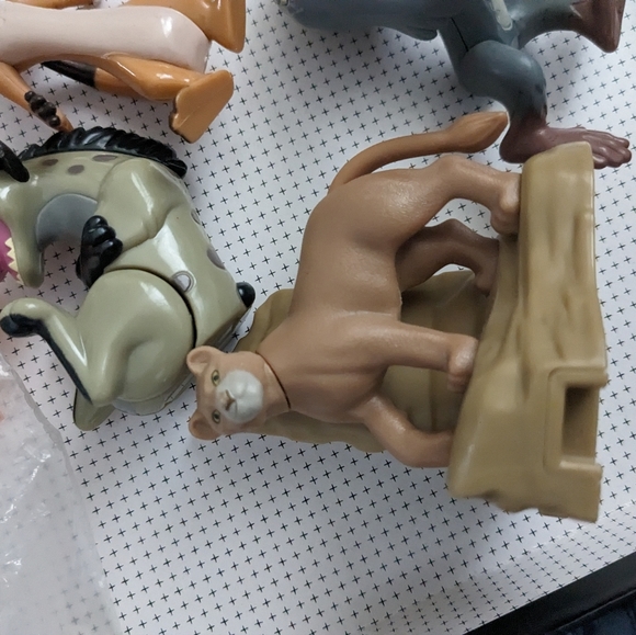 Lion King lot Sarabi Ed Hyena Simba Plush Timon meerkat Rafiki Toy Figures - Picture 3 of 13